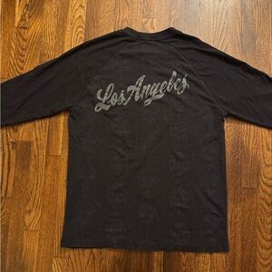 RVCA x Mister cartoon Los Angeles smile now shirt size large